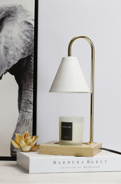 Aromatherapy Melting Wax Lamp - White