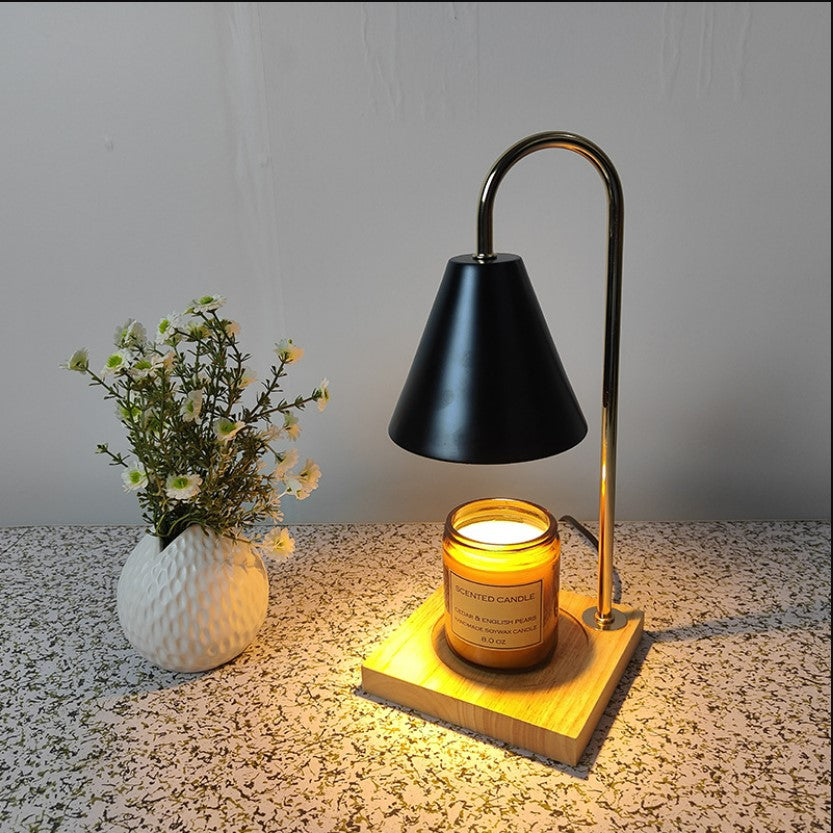 Aromatherapy Melting Wax Lamp - Black