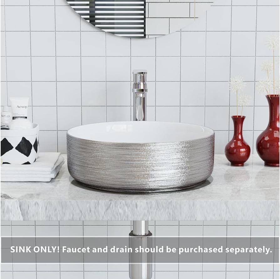 Sianna  Round Countertop Basin