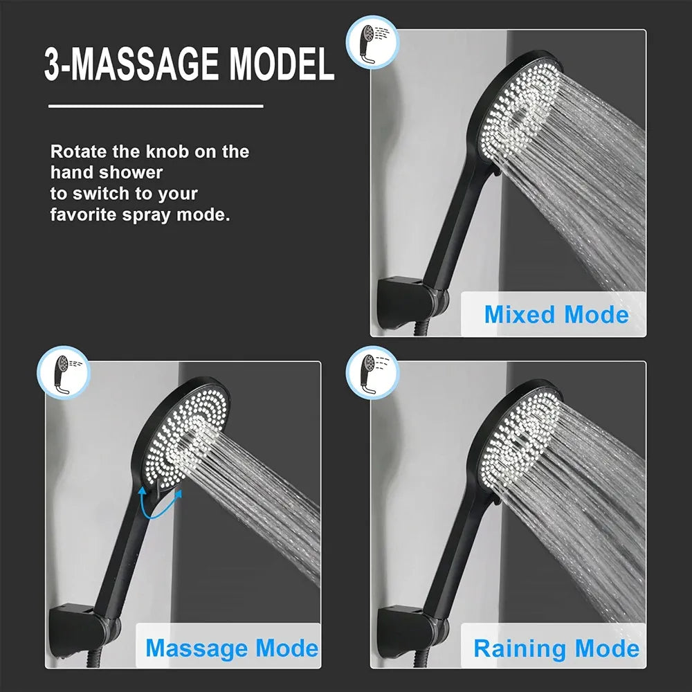 Lexus Black Bath Mixer