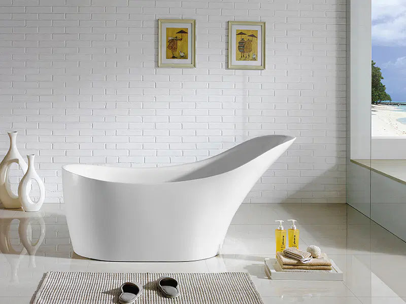 Victoria & Albert Amalfi AML-N-SW Freestanding Bath 1700mm x 700mm