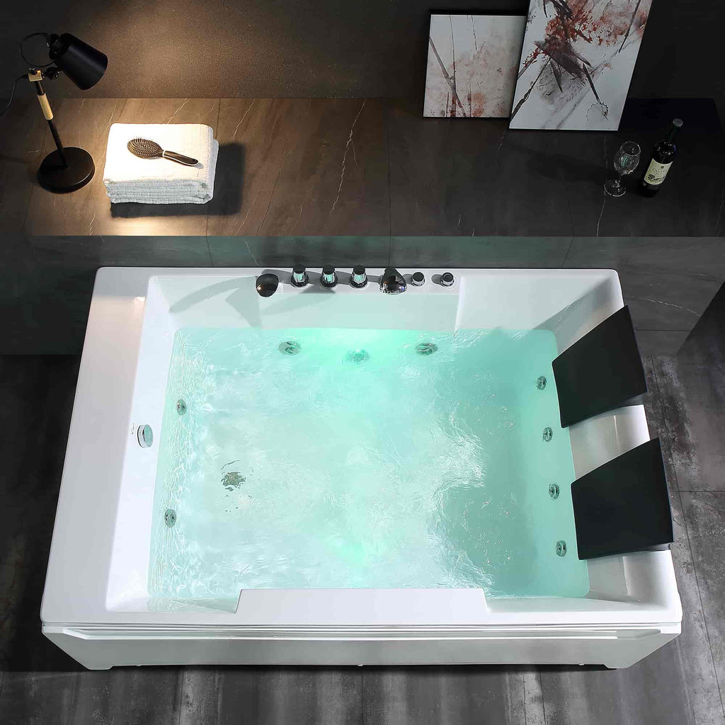 Double Freestanding Jacuzzi