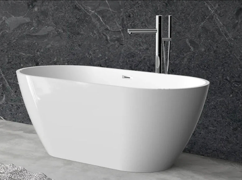 EOS 1600 White Freestanding Bath - 1600mm x 700mm